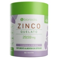 Zinco Quelato 60 Cápsulas Bioroots